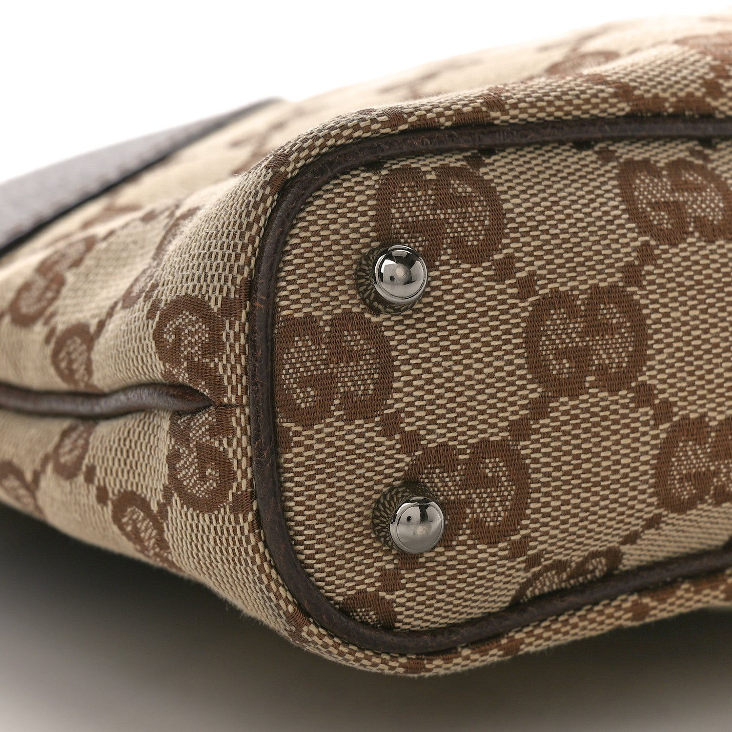 Gucci Monogram Shoulder Bag Dark Brown 9 of 13