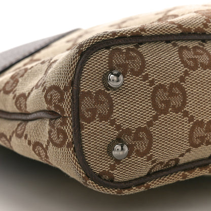 Gucci Monogram Shoulder Bag Dark Brown 9 of 13