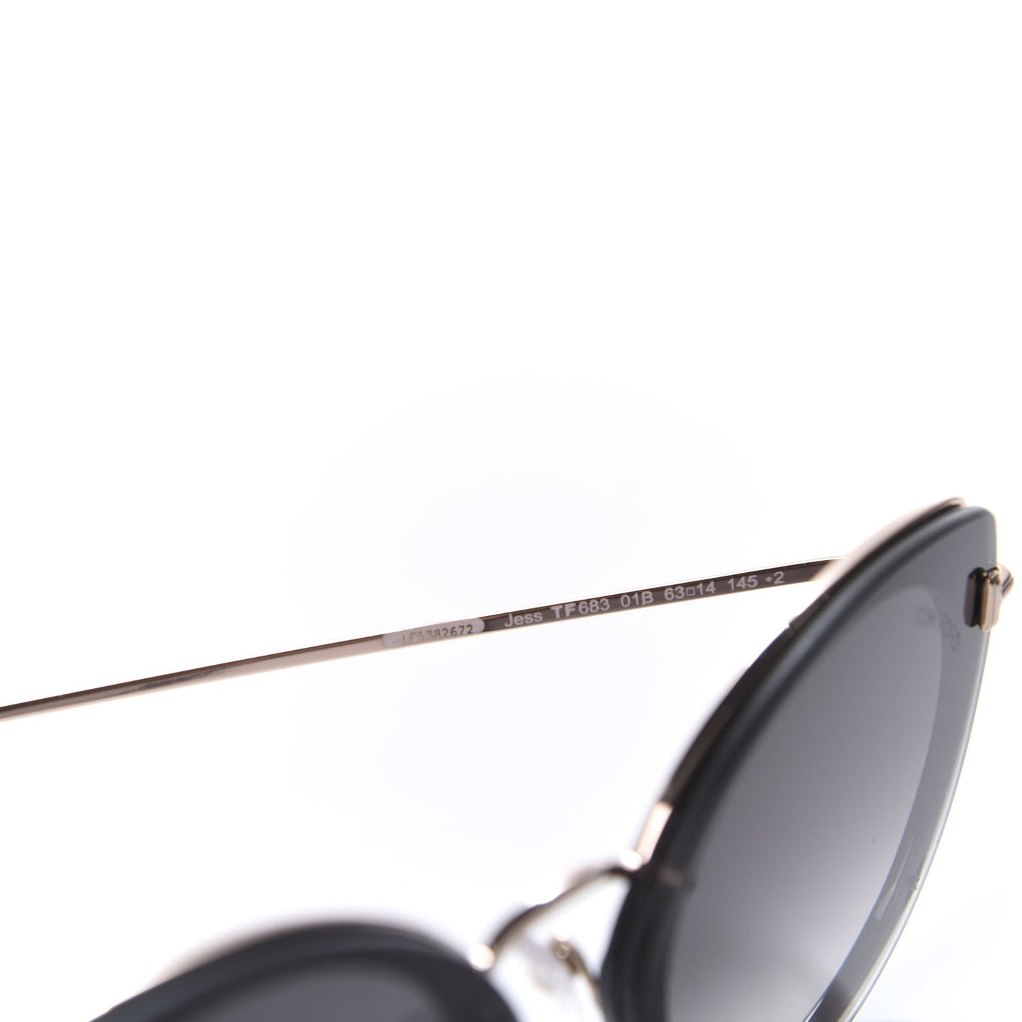 Jess Cat Eye Sunglasses TF683 Black