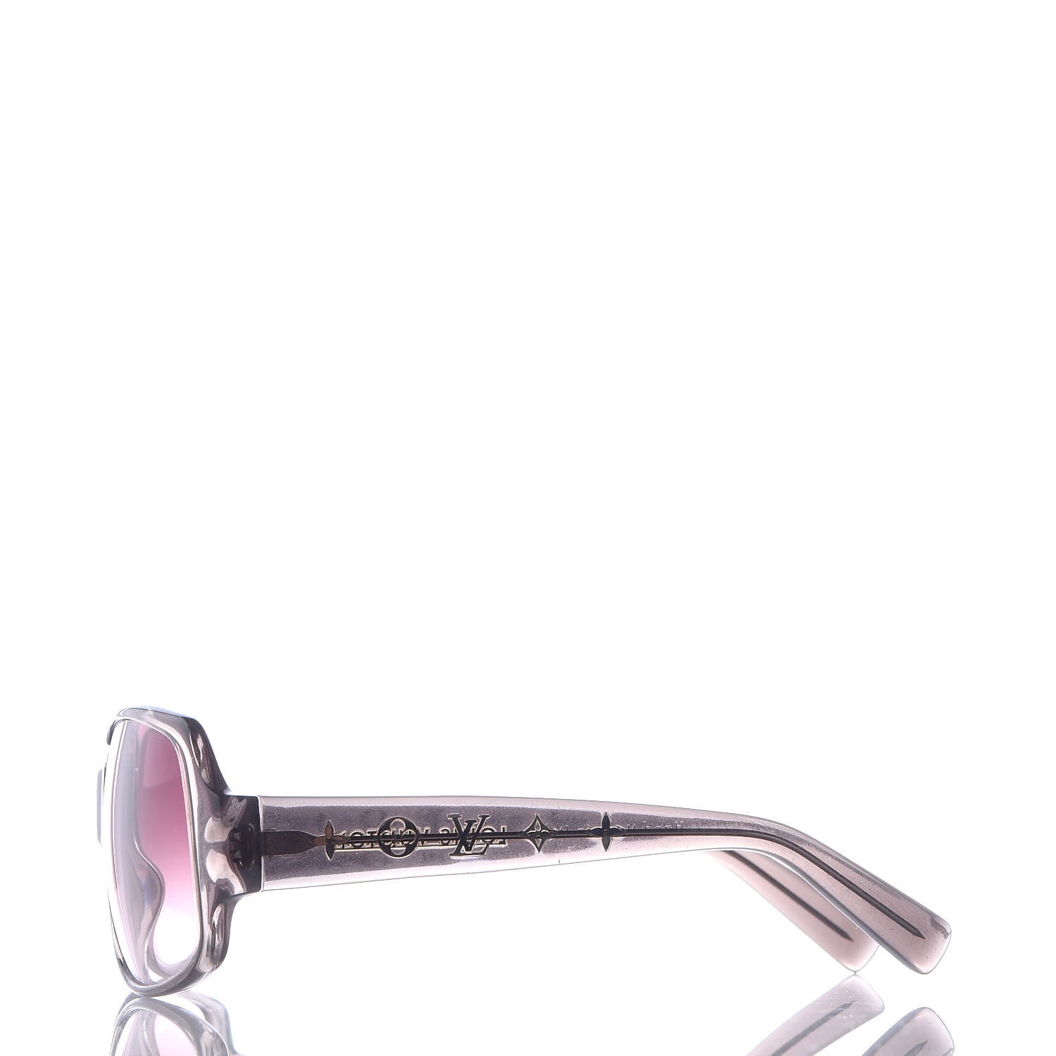 Louis Vuitton Obsession Carre Glitter Sunglasses Z0072E Grey 3 of 7