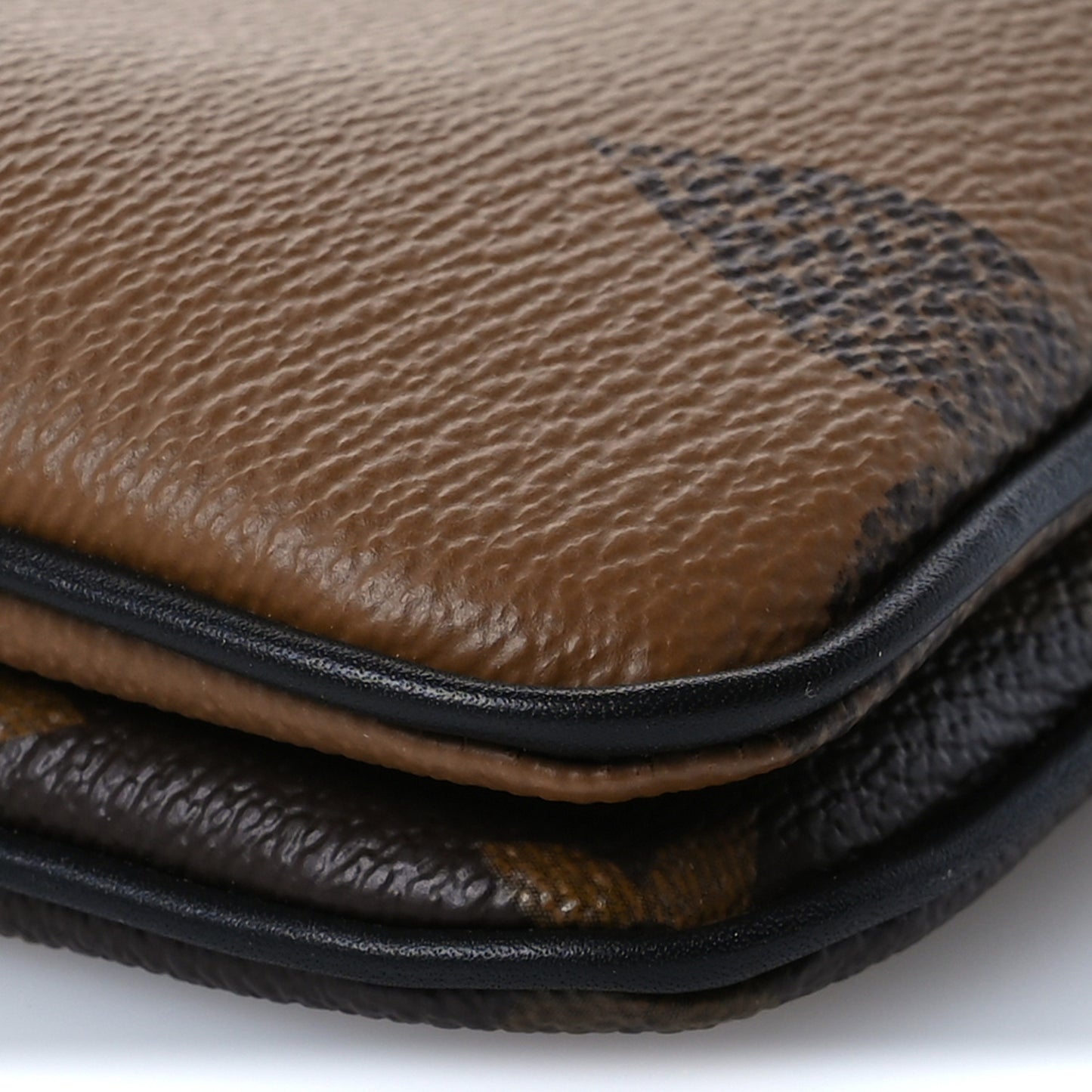 Reverse Monogram Giant Double Zip Pochette