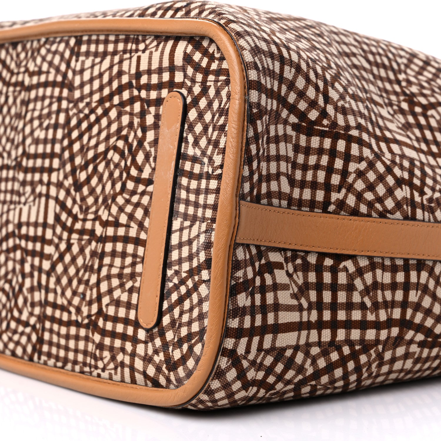 MCM Visetos Large Liz Reversible Shopper Tote Cognac 13 of 13