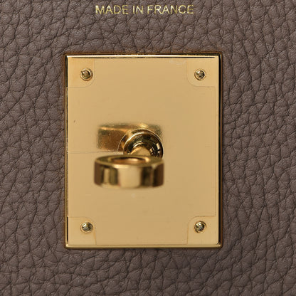 Hermes Togo Kelly Retourne 32 Etoupe 25 of 38