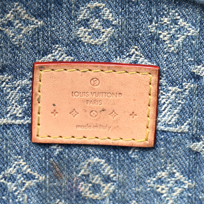 Louis Vuitton Monogram Denim High Rise Bumbag Blue 6 of 12