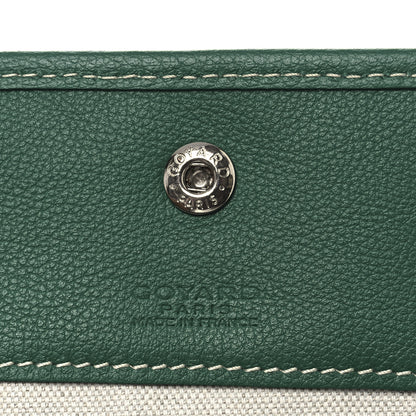 Goyard Goyardine Pouch Green 6 of 7