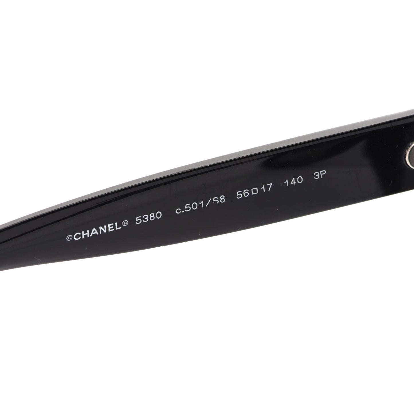 Acetate Polarized Square CC Sunglasses 5380 Black