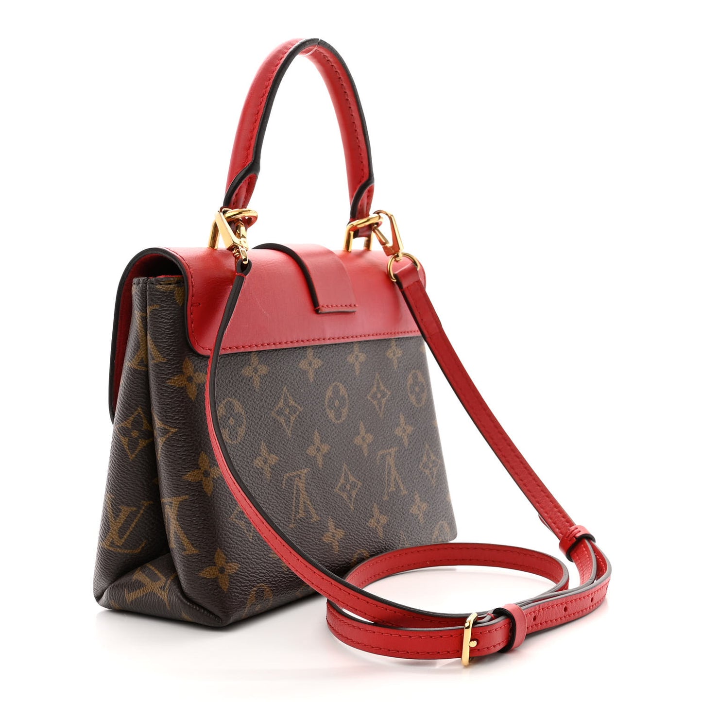 Monogram Locky BB Coquelicot