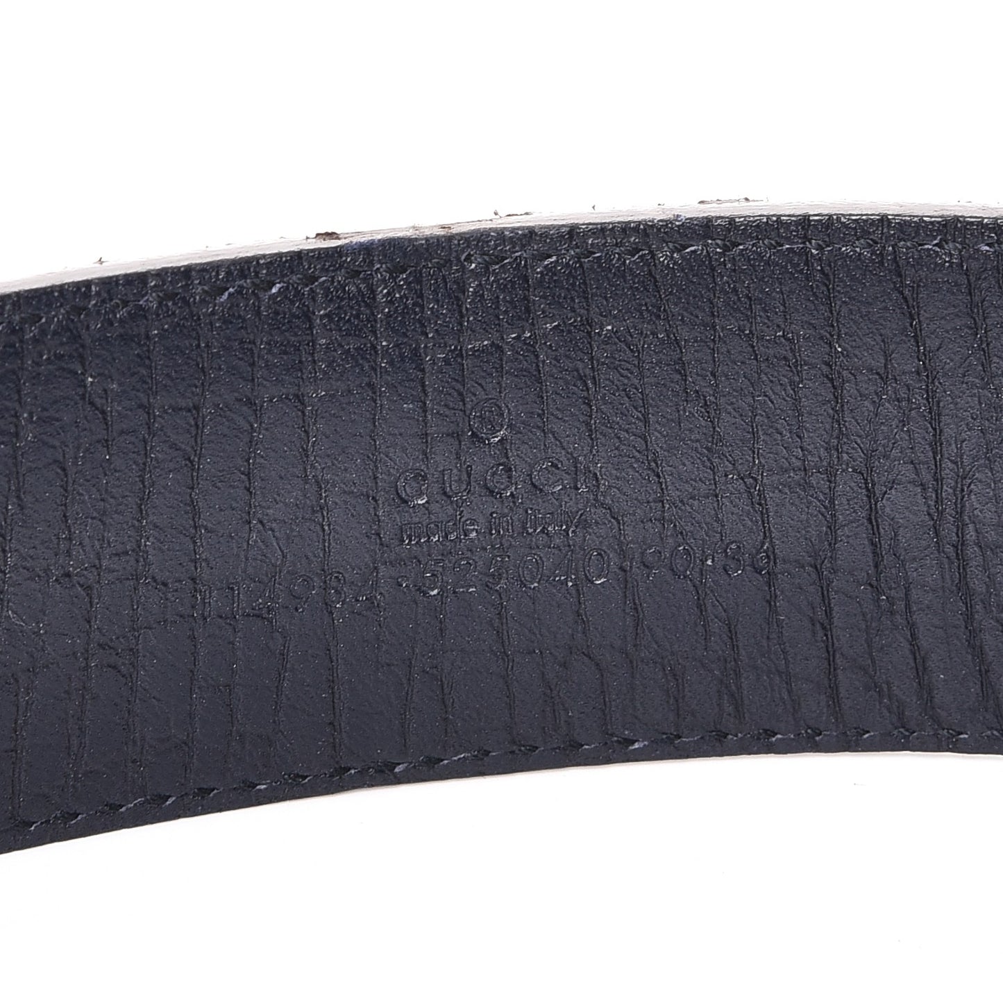 GG Plus Monogram Interlocking G Belt 90 36 Navy