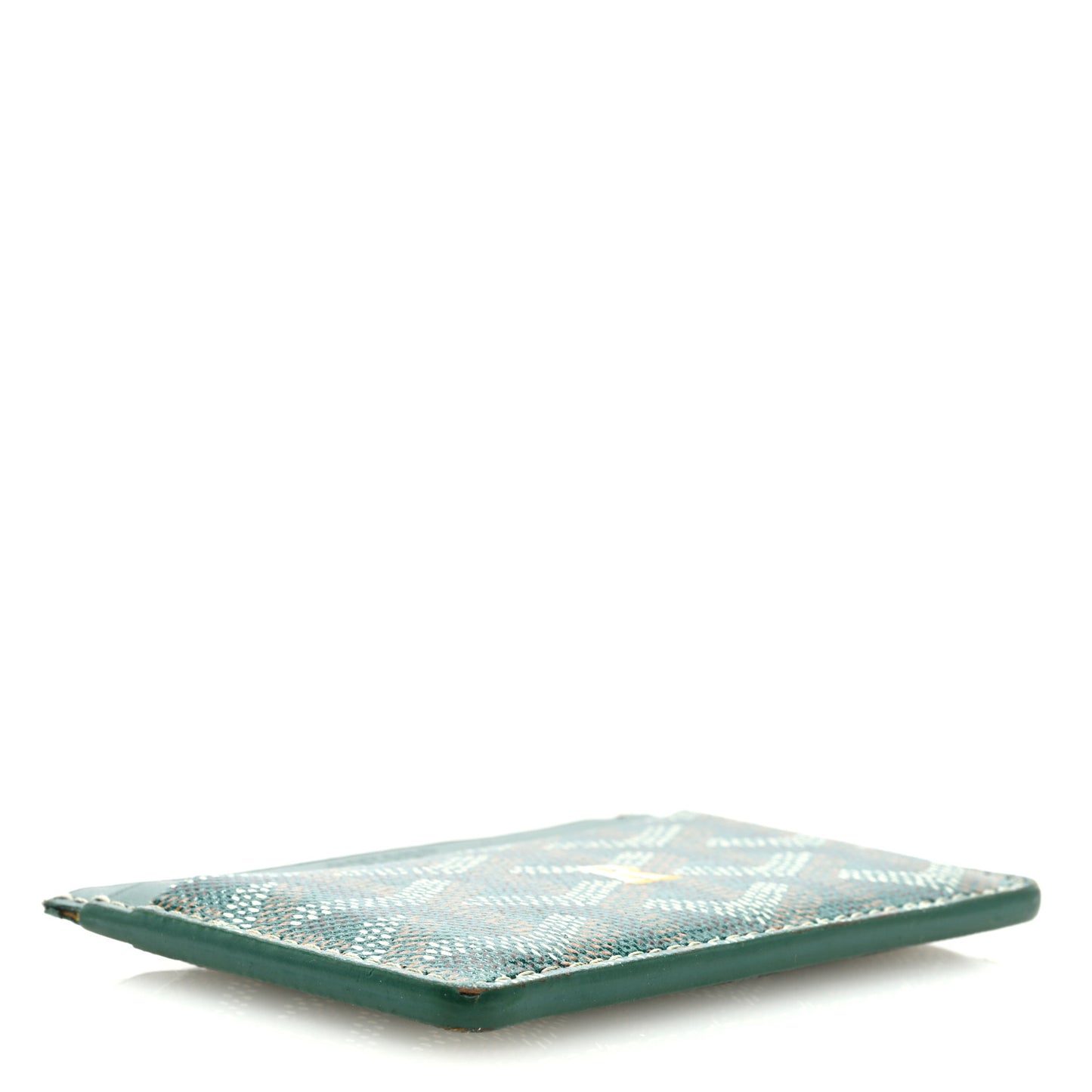 Goyardine Saint Sulpice Card Holder Green