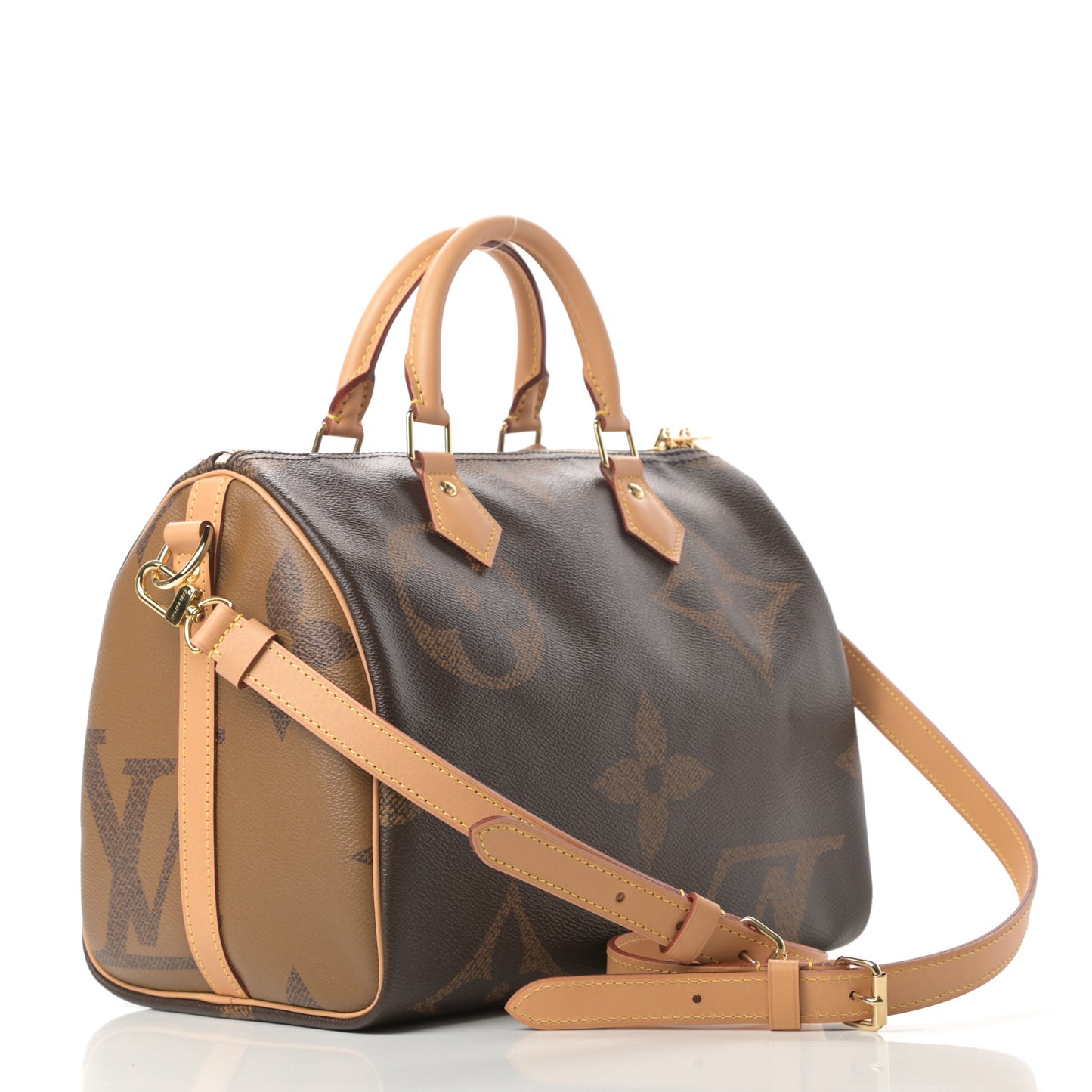 Reverse Monogram Giant Speedy Bandouliere 30