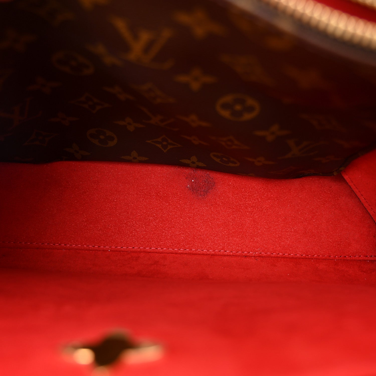 Louis Vuitton Monogram Flower Tote Coquelicot 6 of 11