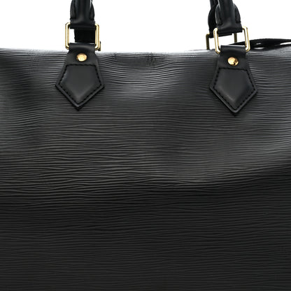 Louis Vuitton Epi Speedy 30 Black 8 of 15
