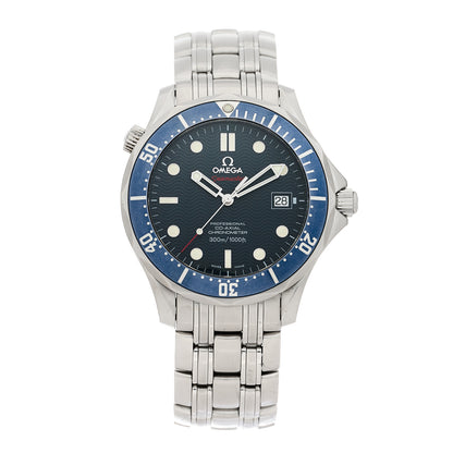 Omega Stainless Steel 41mm Seamaster Diver 300M Co-Axial Automatic Watch Blue 2220.80.00 1 of 4