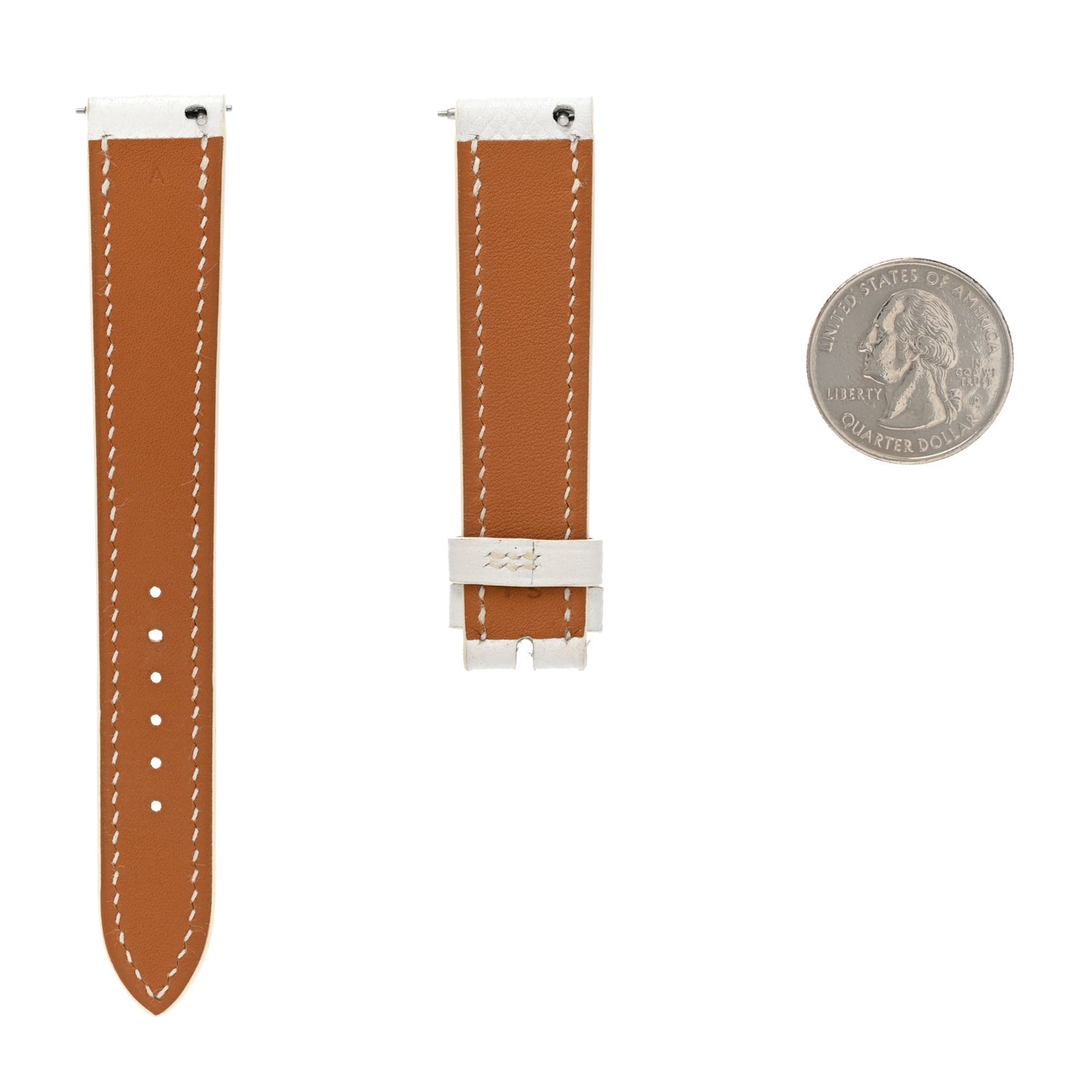 Epsom Heure H Hour Watch PM Strap White