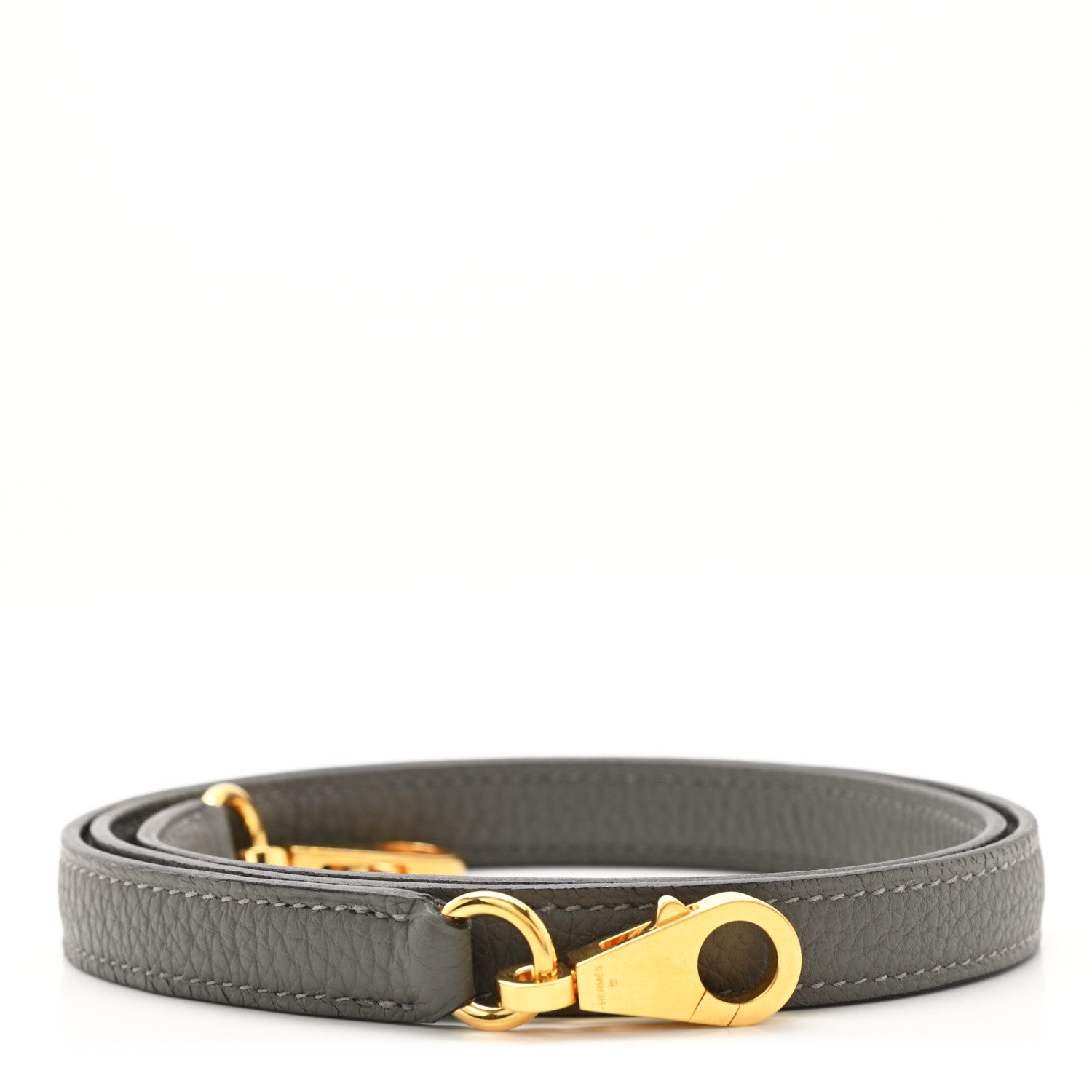 Hermes Togo Kelly Shoulder Strap Gris Meyer 1 of 4