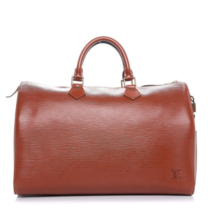 Louis Vuitton Epi Speedy 35 Kenyan Fawn 1 of 10