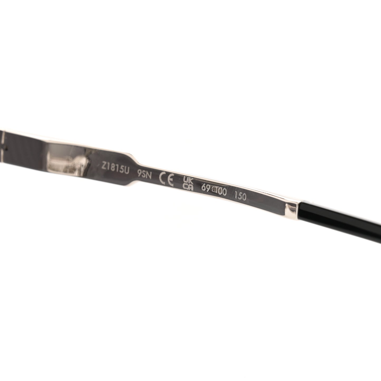 Metal Swarovski Crystal Cyclone Sunglasses Z1815U Silver