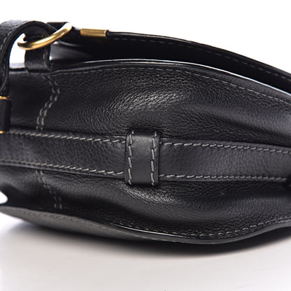 Chloe Calfskin Mini Marcie Round Crossbody Bag Black 10 of 12
