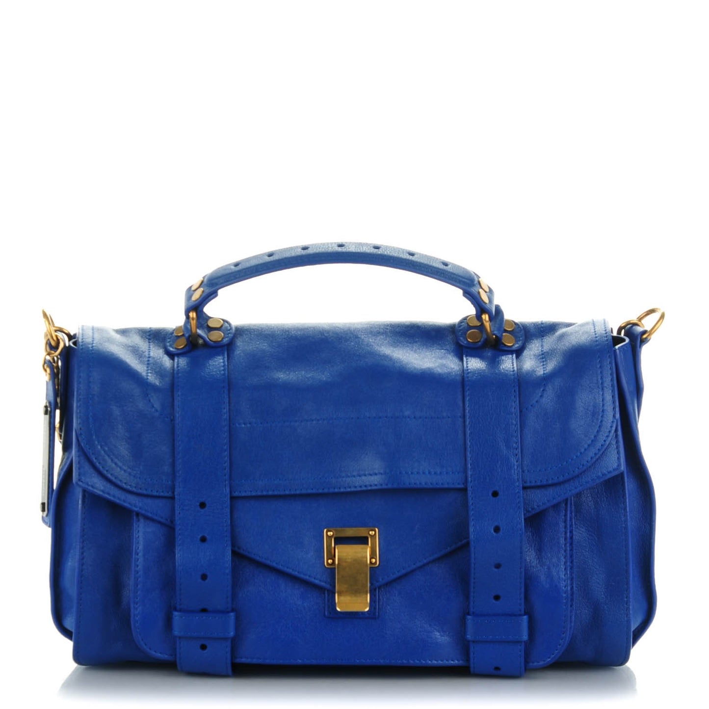 Lambskin Medium PS1 Satchel Peacock