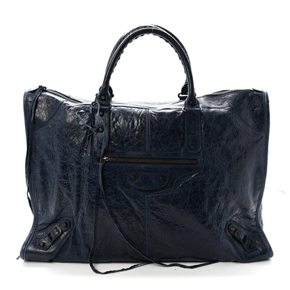 Balenciaga Agneau Classic Hardware Weekender Officier 1 of 11