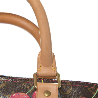 Louis Vuitton Monogram Cerises Keepall 45 9 of 14