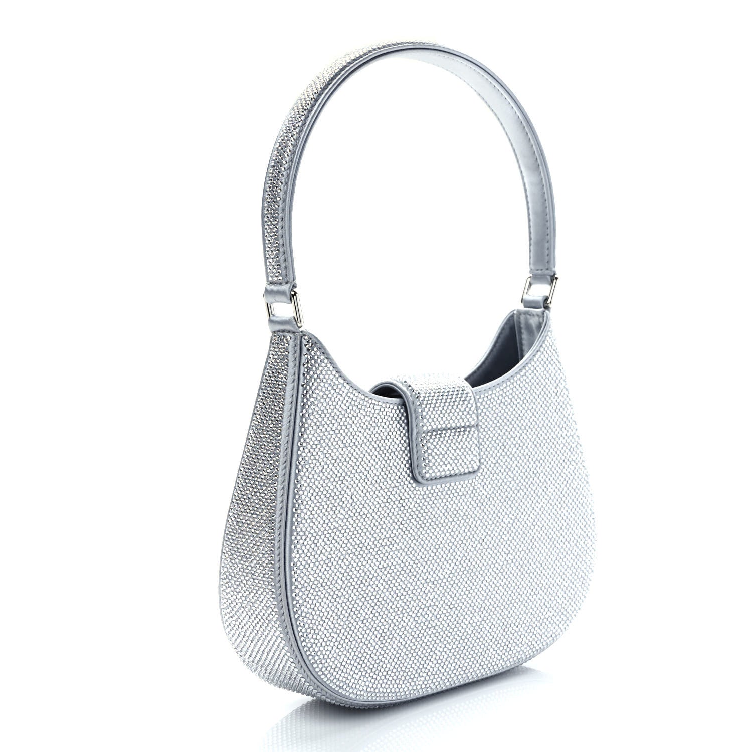 Alexander Wang Mesh Crystal Rhinestone Small Legacy Hobo Alloy 2 of 9