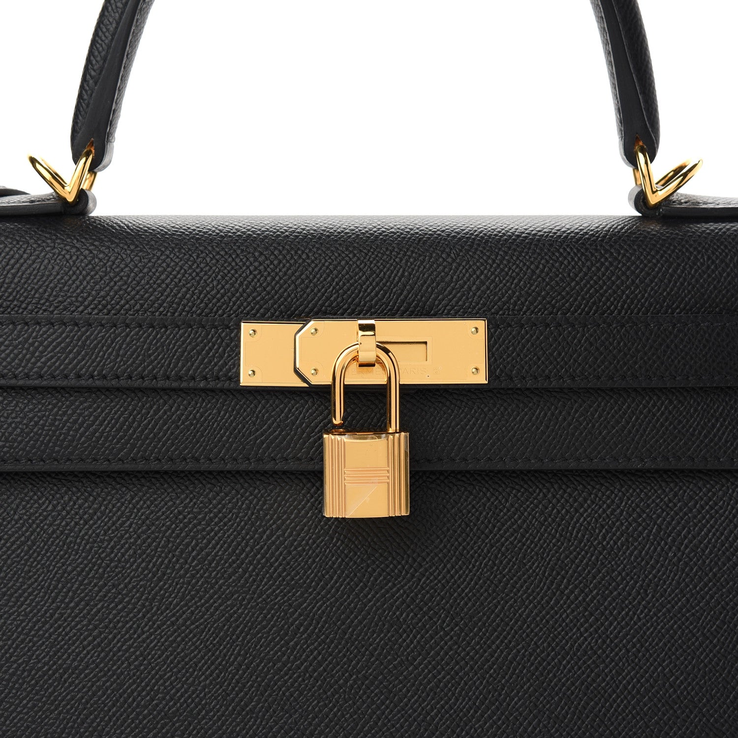 Hermes Epsom Kelly Sellier 28 Black 10 of 12