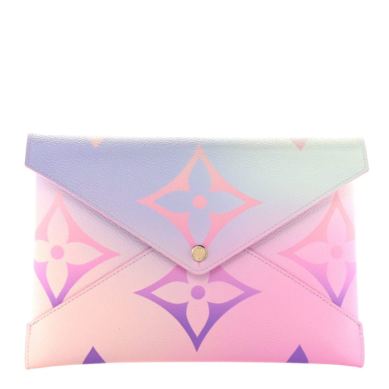 Louis Vuitton Monogram Giant Spring In The City Kirigami Pochette Set Sunrise Pastel Midnight Fuchsia Sunset Kaki 8 of 11