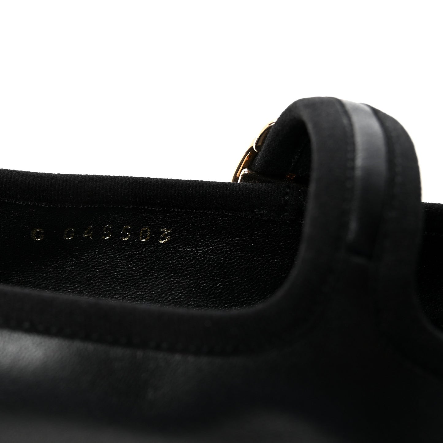 Lambskin Mary Jane Flats 36.5 Black