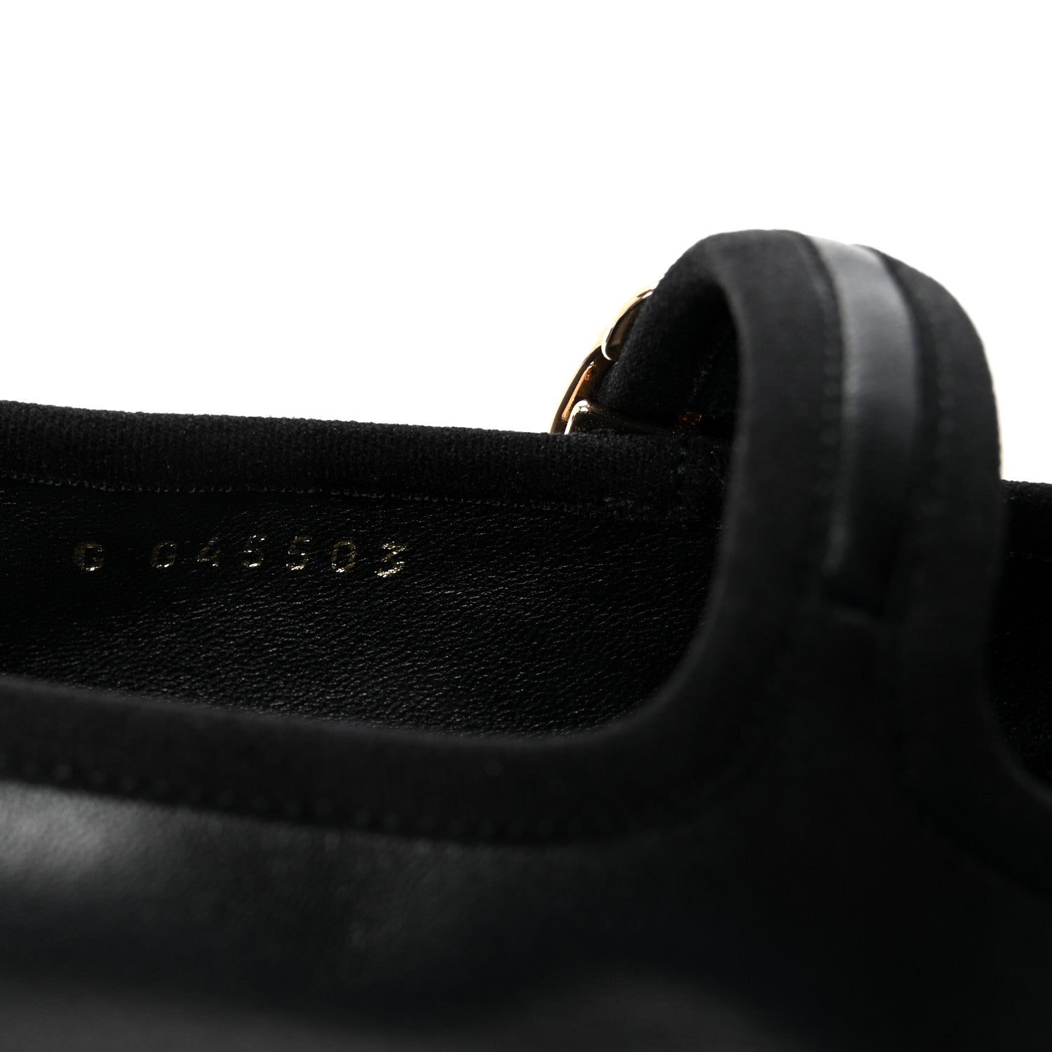 Chanel Lambskin Mary Jane Flats 36.5 Black 9 of 10