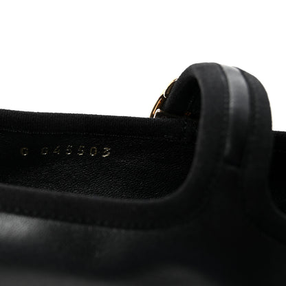 Chanel Lambskin Mary Jane Flats 36.5 Black 9 of 10