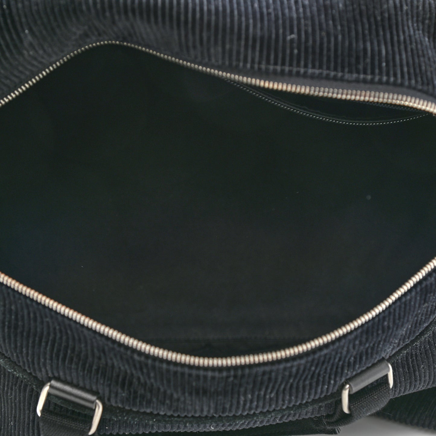 Corduroy Andy Duffle Bag Black
