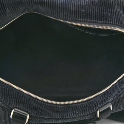 Saint Laurent Corduroy Andy Duffle Bag Black 4 of 10