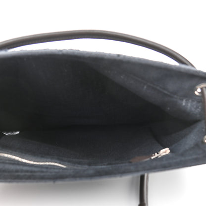 Hermes Toile Swift Maline Bag Navy Ebene 5 of 13