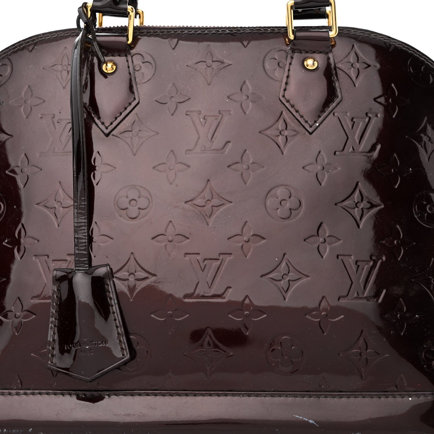 Louis Vuitton Vernis Alma PM Amarante 8 of 17