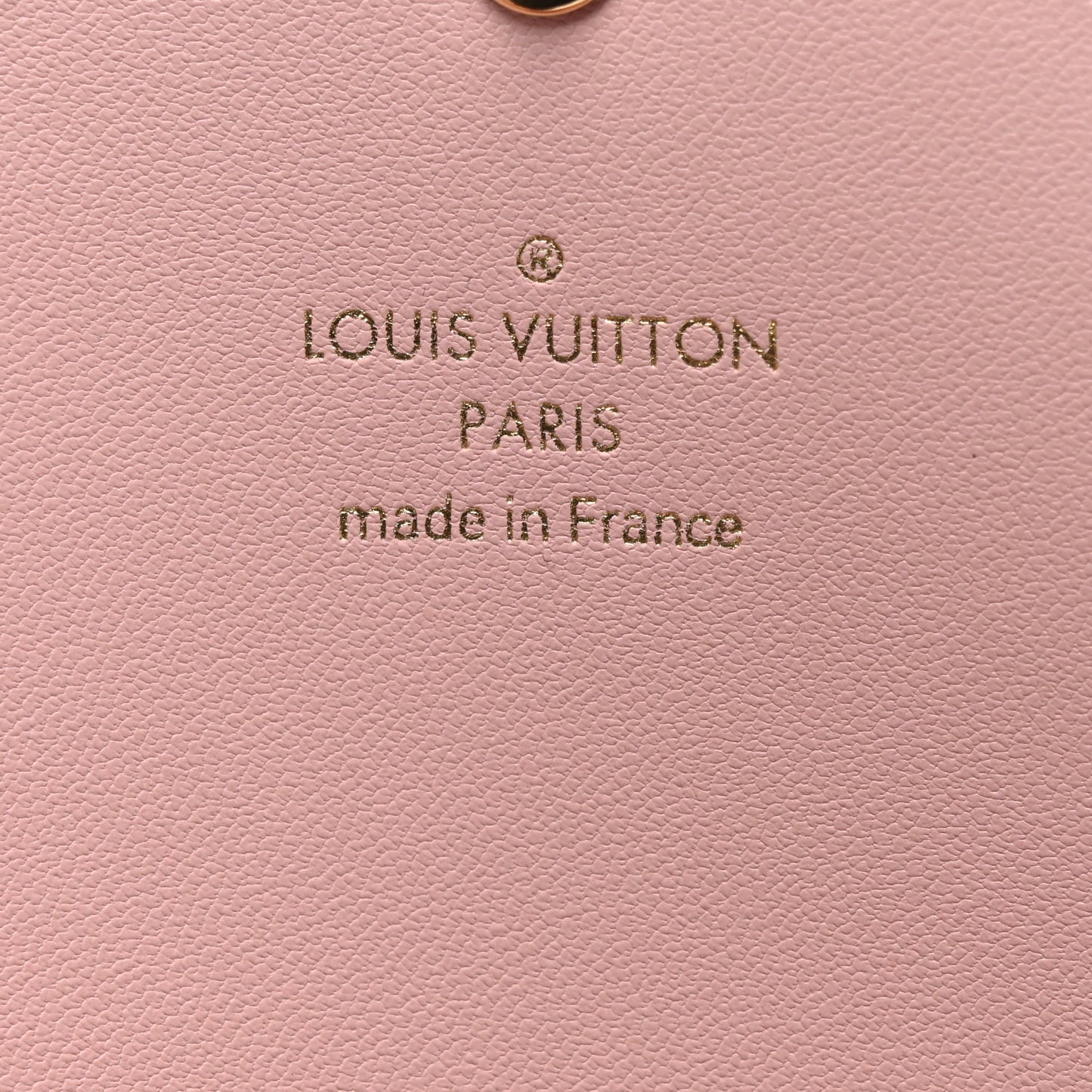 Monogram Large Kirigami Pochette Insert Rose Ballerine