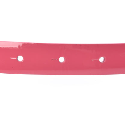Chanel Patent CC Logo Skinny Belt 85 34 Pink 8 of 8