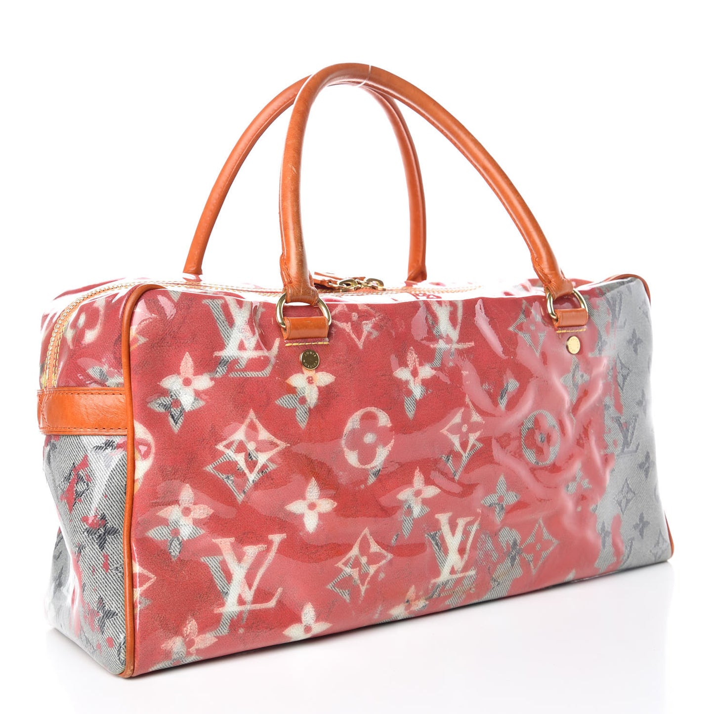 Monogram Pulp Defile Weekender PM Rose