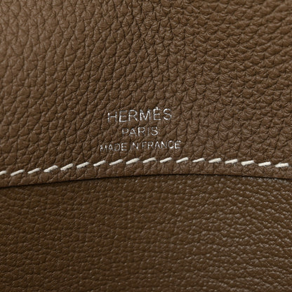 Hermes Togo Kelly Depeches 25 Pouch Etoupe 6 of 6