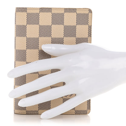 Louis Vuitton Damier Azur Small Ring Agenda Cover 2 of 11