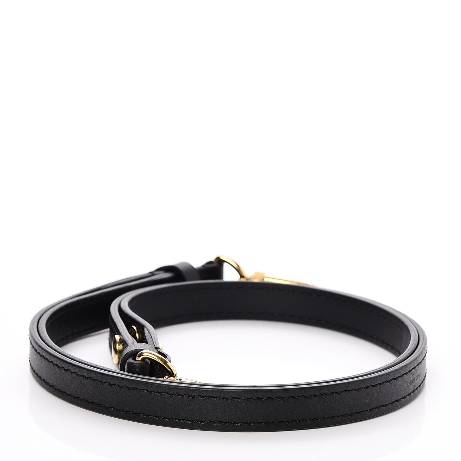Louis Vuitton Calfskin Neo Noe Shoulder Strap Black 2 of 4
