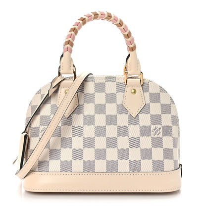 Louis Vuitton Damier Azur Braided Alma BB 1 of 7