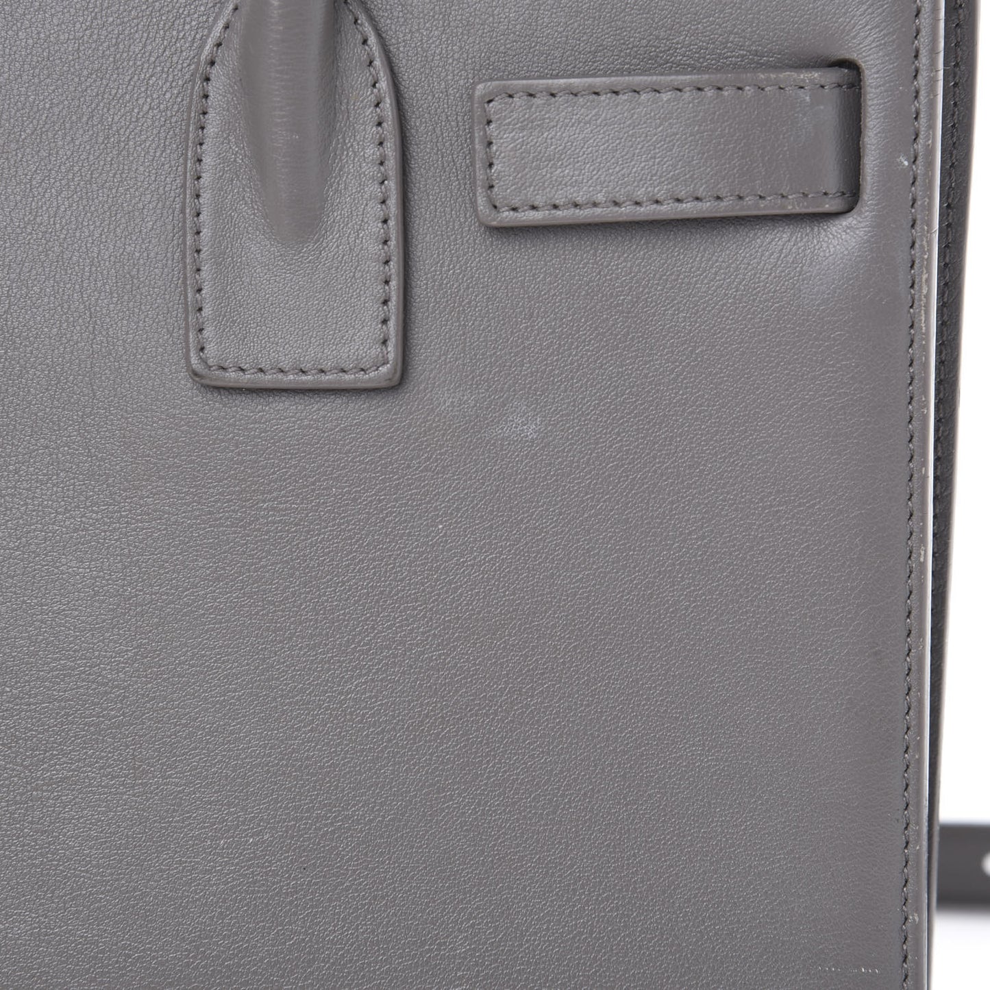 Calfskin Baby Sac de Jour Fog