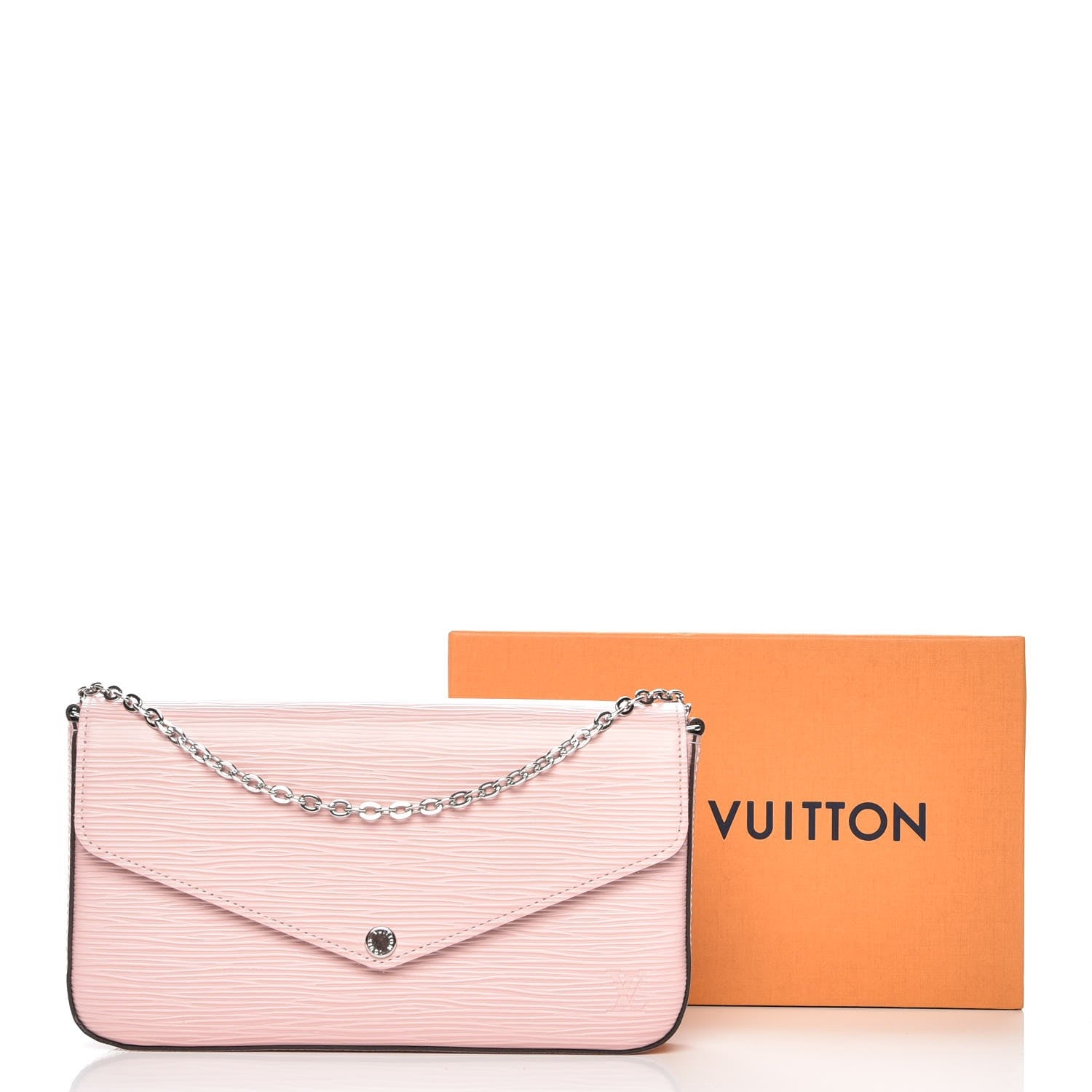 Louis Vuitton Epi Pochette Felicie Rose Ballerine 11 of 11