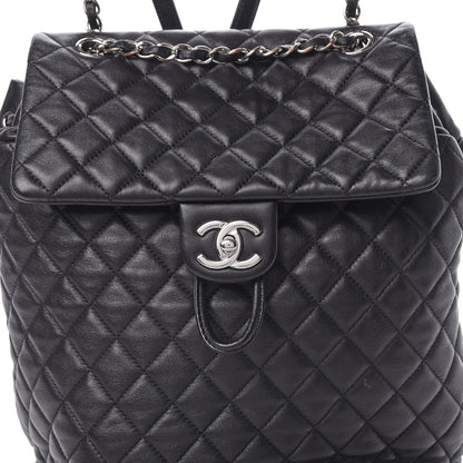 Chanel Lambskin Quilted Small Urban Spirit Backpack Black 7 of 11