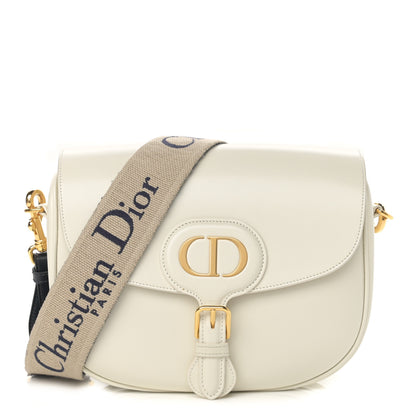 Christian Dior Box Calfskin Large Bobby Flap White 1 of 17