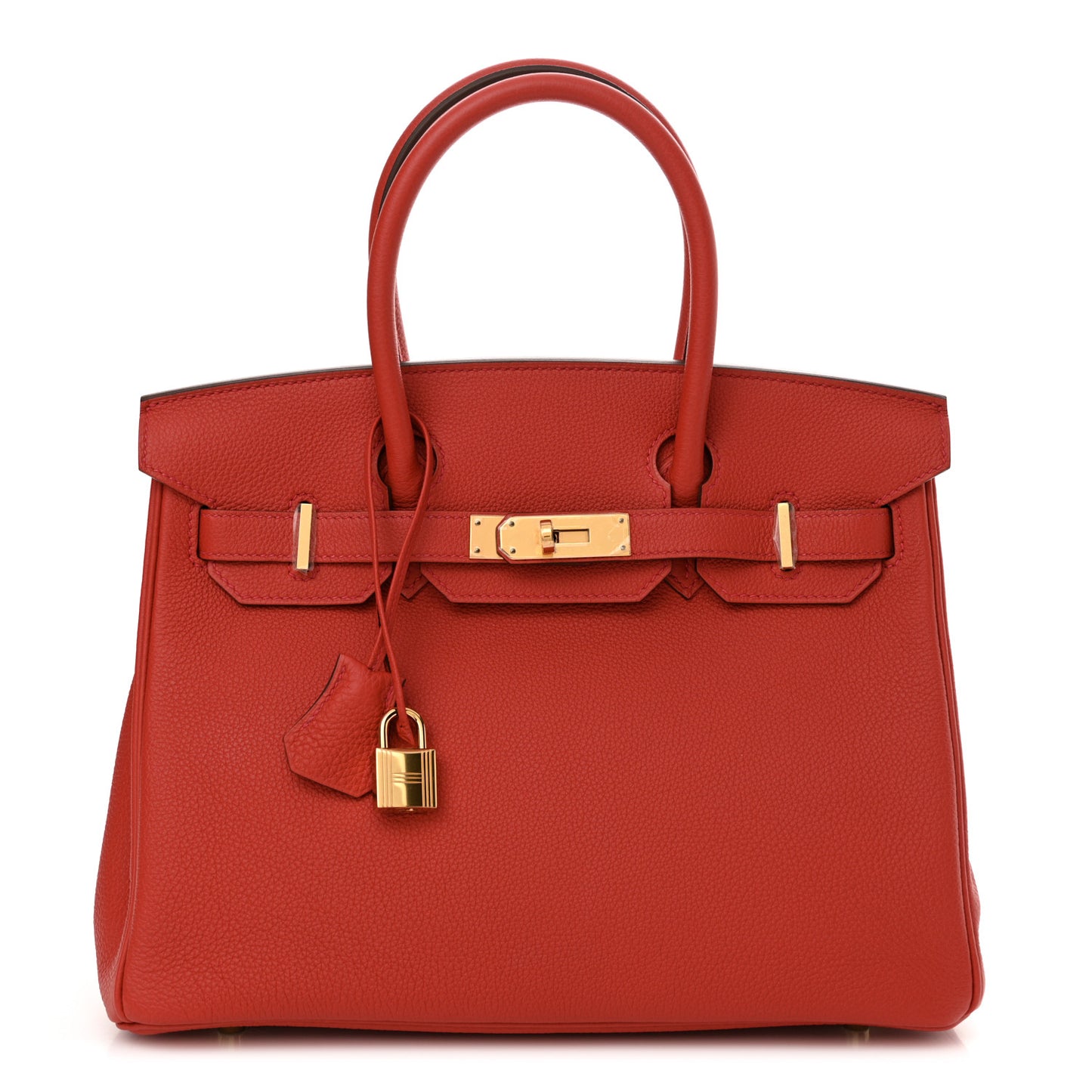 Togo Birkin 30 Rouge Casaque
