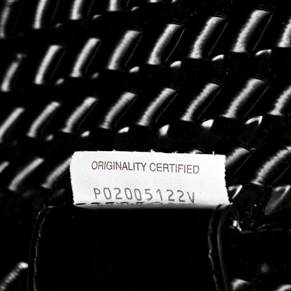 Bottega Veneta Calfskin Intrecciato Structure Clutch Black 7 of 7