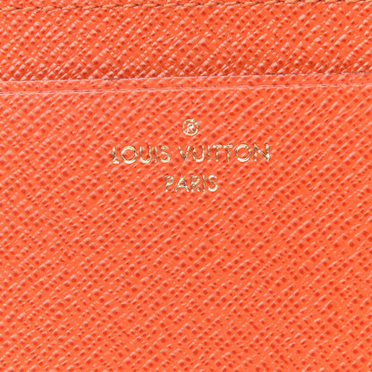 Louis Vuitton Calfskin Jeanne Wallet Insert Piment 6 of 6