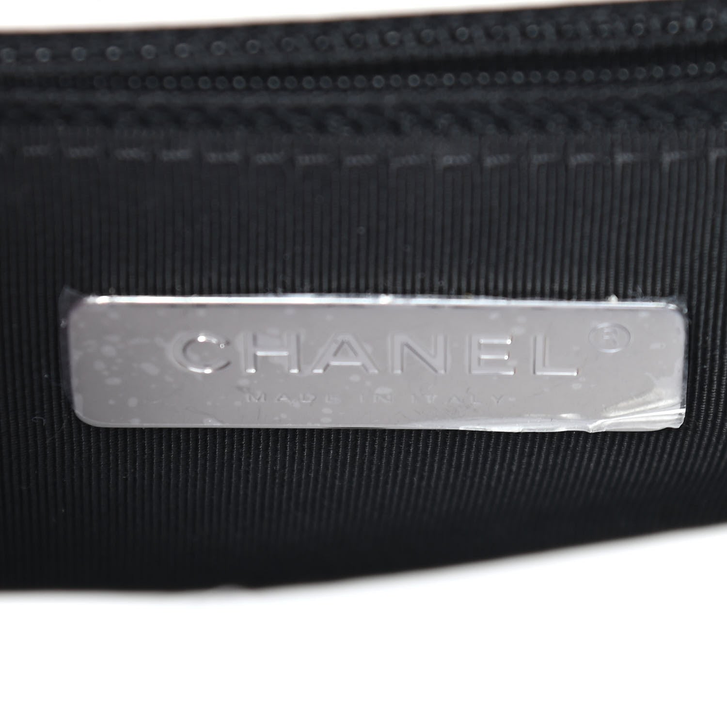 Chanel Glossy Calfskin Quilted Medium Chanel 19 Flap White Black 5 of 8